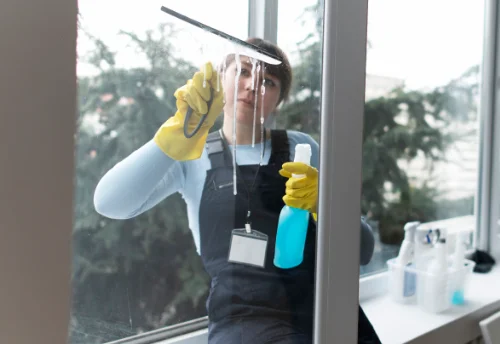 Nettoyage de vitres intérieures et extérieures à Chélan